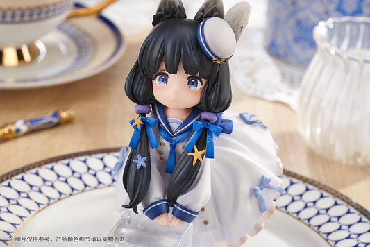 RIBOSE DLC Series Tea Time Cats Cow Cat Non-Scale Figure