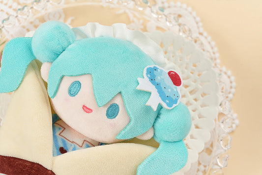 Character Vocal Series 01: Hatsune Miku Crêpe Mascot Keychain Plush - C