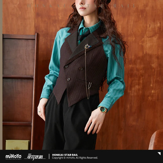 Honkai: Star Rail - Aventurine Theme - Brooch